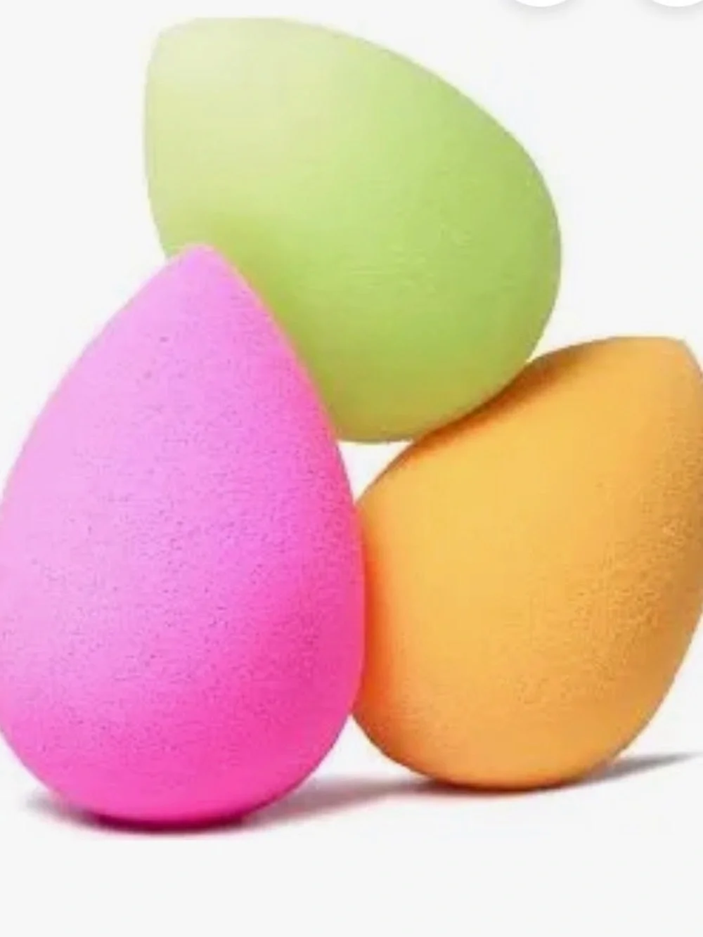 NIB BeautyBlender Summer Fling Set of 3 Sponges - Pink, Lime, Orange